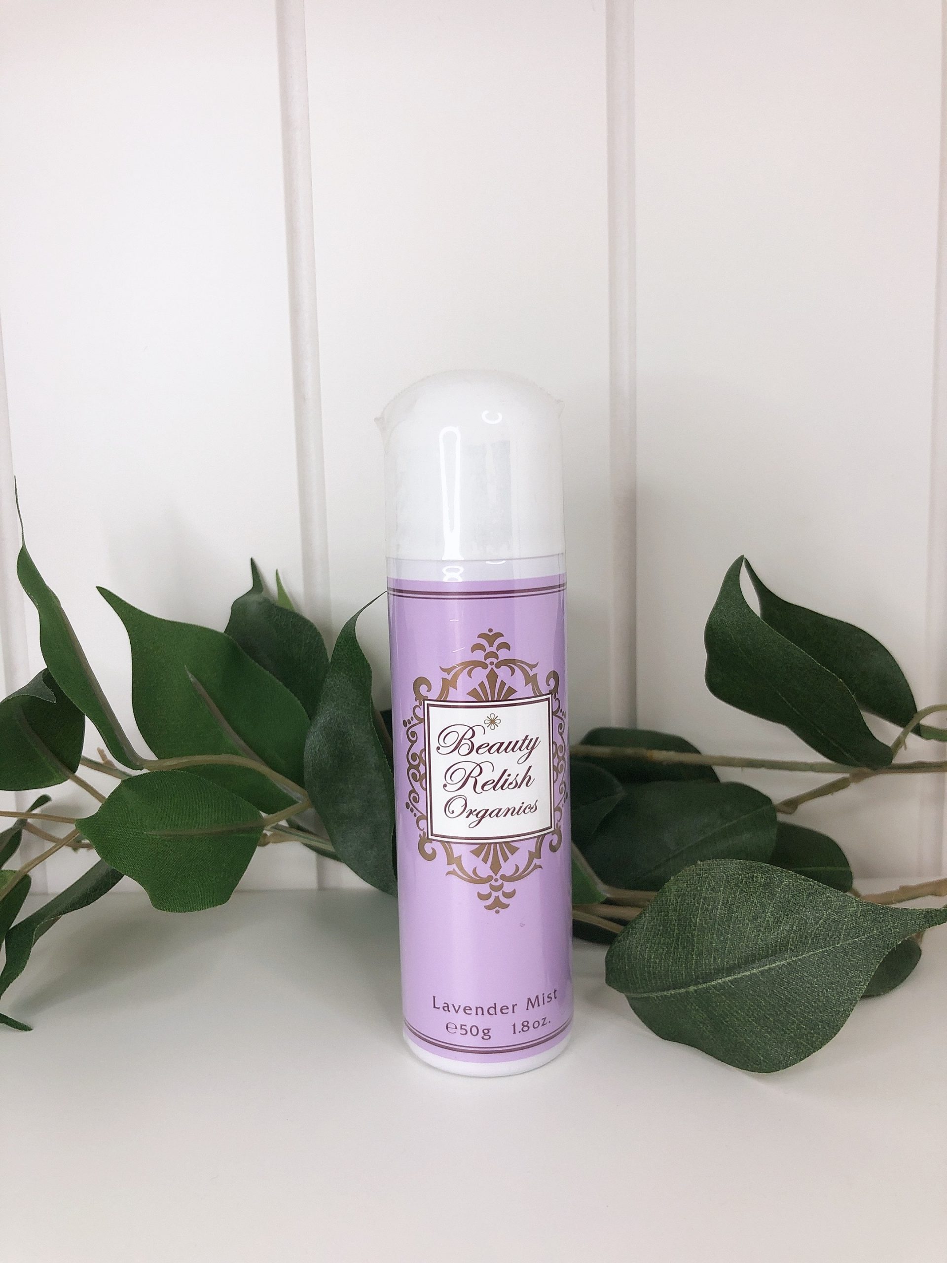 ビューティレリッシュオーガニクスL（ラベンダー炭酸ミスト）  50 g  2500円　税別